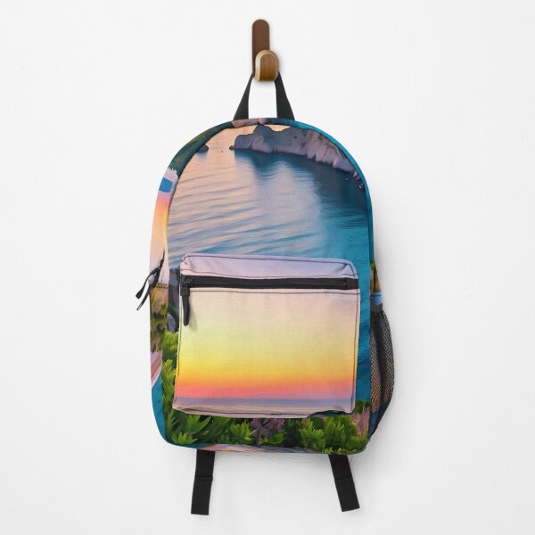 Item preview, Capo Vaticano: Calabria Sunset Over Turquoise Seas designed and sold by LSVart.
