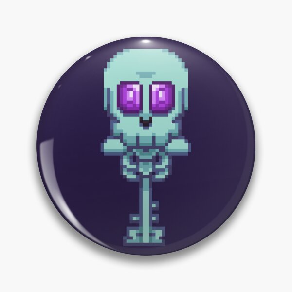 Item preview, Pixel Art Skeleton Key designed and sold by PixelCarvel.