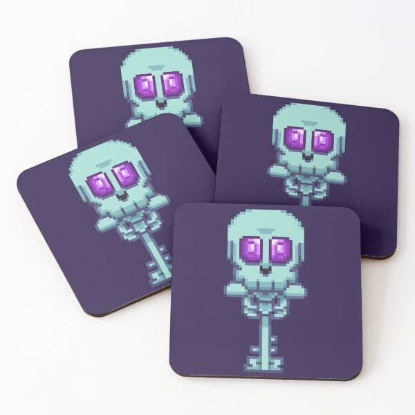 Item preview, Pixel Art Skeleton Key designed and sold by PixelCarvel.