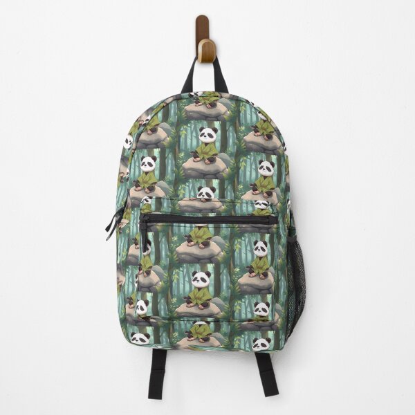Item preview, Panda Bear Mindful Meditation Yoga Art Serene Forest designed and sold by ART ATTACK ZONE.