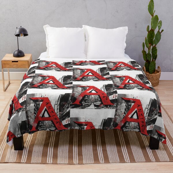 Item preview, Antifa, antiracism, Guns, Pistols, anarchism, political, designed and sold by Lunaria Arts.