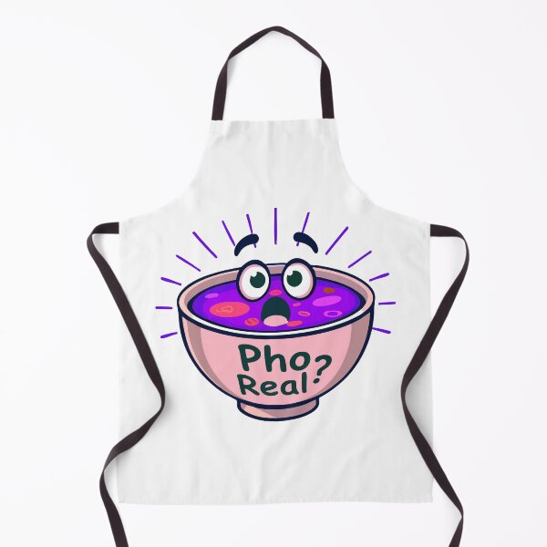 Item preview, Neon Pho Real? Funny Cute Vietnamese Pho Soup Pun designed and sold by CrownedCanvas.