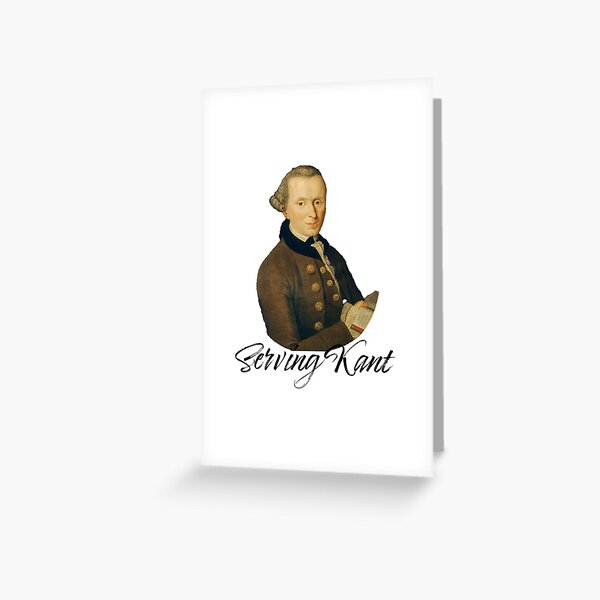Item preview, Serving Kant designed and sold by clawinyourback.