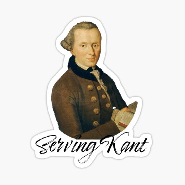 Item preview, Serving Kant designed and sold by clawinyourback.