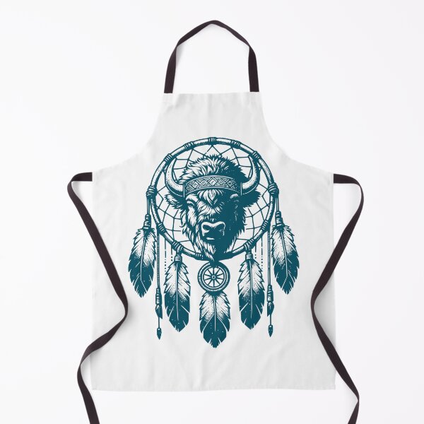 Item preview, NATIVE AMERICAN BISON AND THE DREAM CATCHER  designed and sold by justyna-s28.