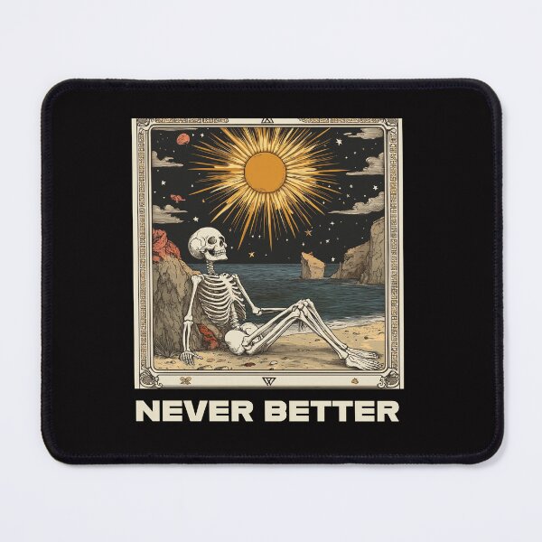 Item preview, Never Better Skull Vintage Tarot designed and sold by Rustic Valley Studio.