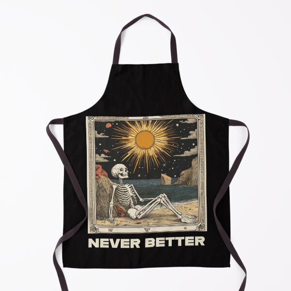 Item preview, Never Better Skull Vintage Tarot designed and sold by Rustic Valley Studio.