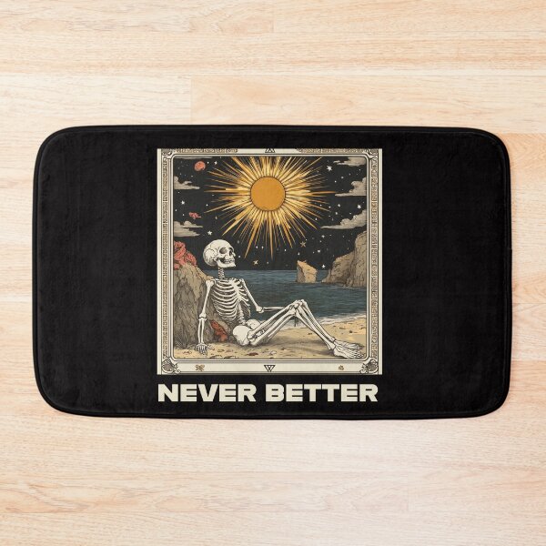 Item preview, Never Better Skull Vintage Tarot designed and sold by Rustic Valley Studio.