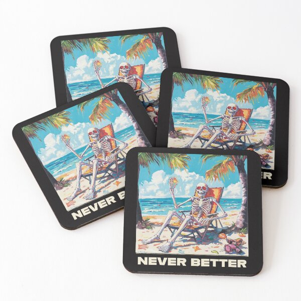 Item preview, Never Better Skull Vintage Tarot designed and sold by Rustic Valley Studio.