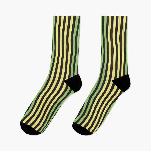 Item preview, color design black&yellow&green pattern ribbons 19 designed and sold by StudioViArt.