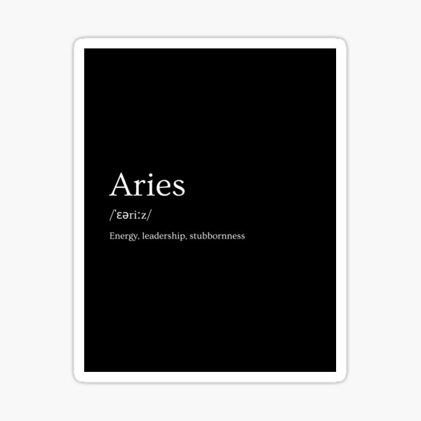 Item preview, Aries designed and sold by Сплеск Snappy.