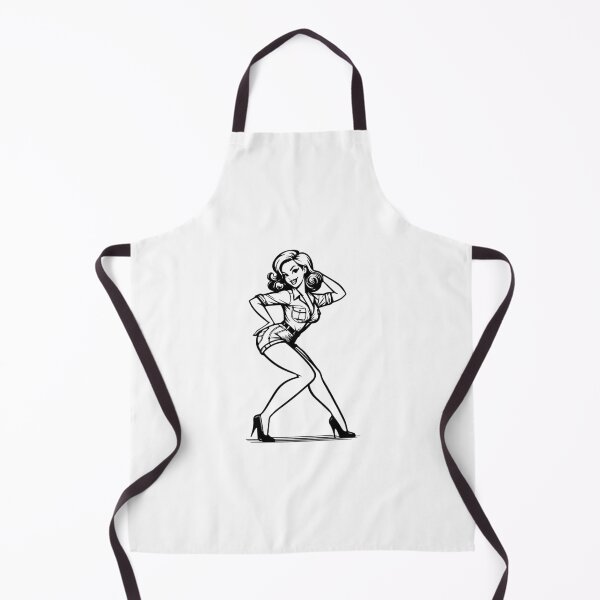 Item preview, Pin up girl in high heels designed and sold by KasiaRawska.