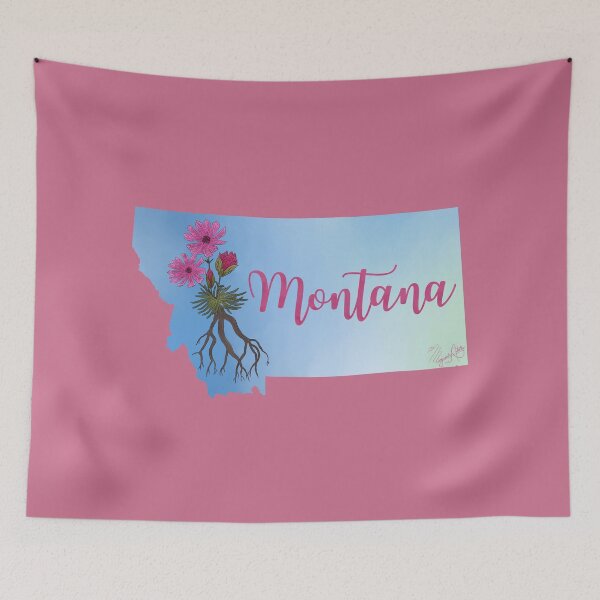 Item preview, Montana State Flower: Bitterroot designed and sold by Marguerite Artistry.