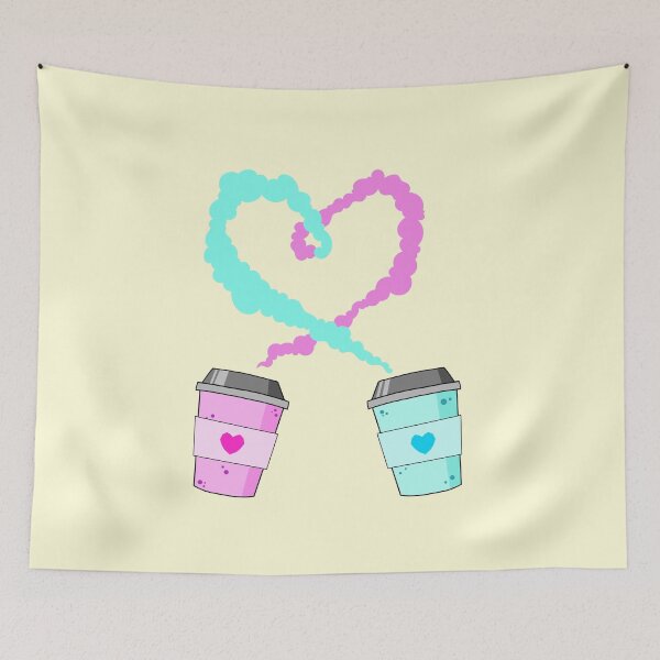 Item preview, Coffee for two designed and sold by CresFoxStudio.