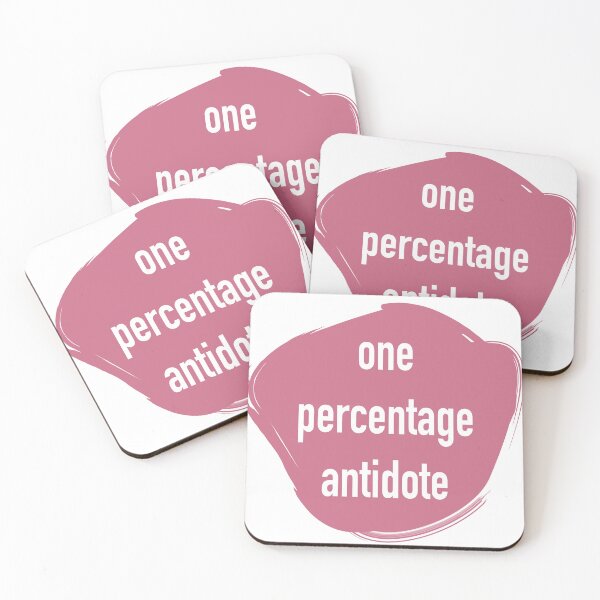 Item preview, One percentage antidote  designed and sold by nogamax.