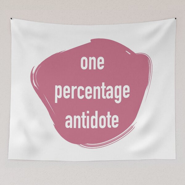 Item preview, One percentage antidote  designed and sold by nogamax.