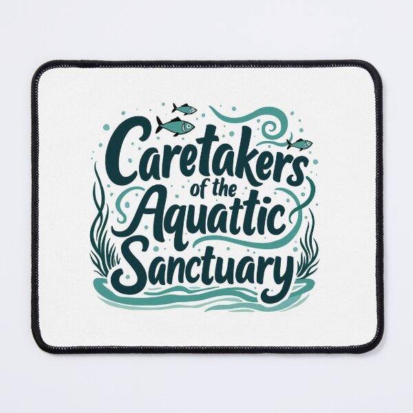 Item preview, Caretakers of the Aquatic Sanctuary designed and sold by ArtLab-store.