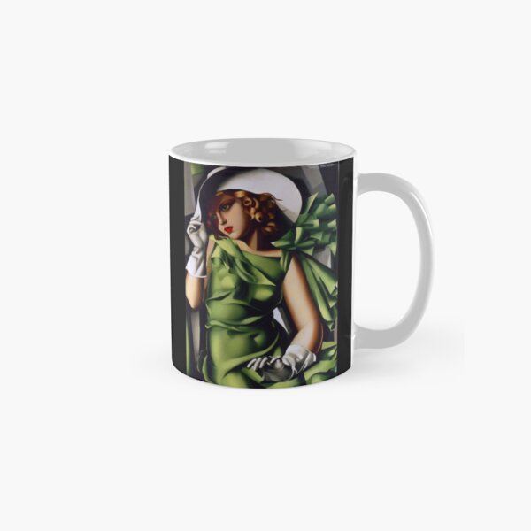 Item preview, Girl in a Green Dress By Lempicka designed and sold by CMooreWorx.