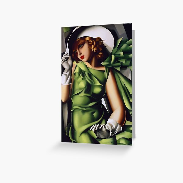 Artikel-Vorschau von Mädchen in einem grünen Kleid von Lempicka, designt und verkauft von CMooreWorx.