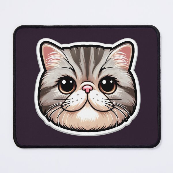 Item preview, Exotic Shorthair Cat Head  designed and sold by ArtistEmbrace.