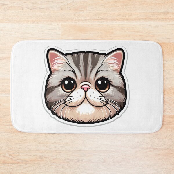 Item preview, Exotic Shorthair Cat Head  designed and sold by ArtistEmbrace.