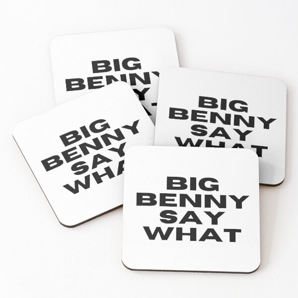 Item preview, BIG BENNY SAY WHAT? designed and sold by nettie-philips.