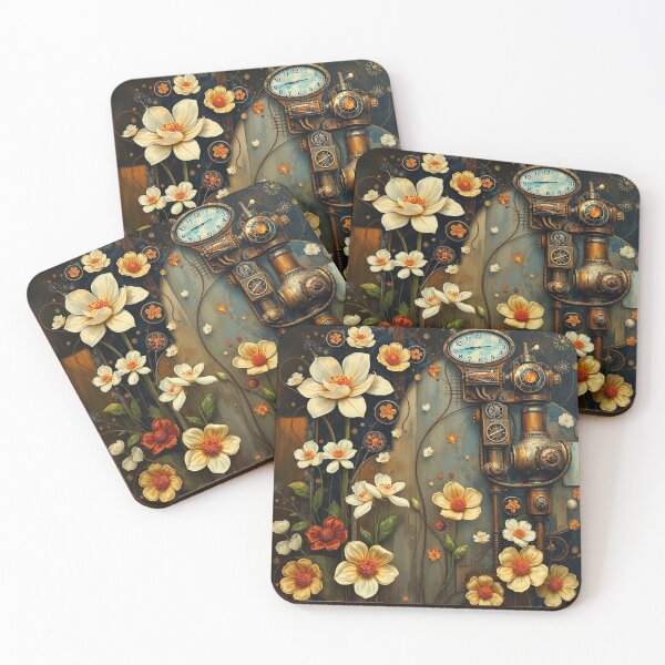 Item preview, Gustav Klimt inspired Steampunk Garden designed and sold by Vintage Designs +.