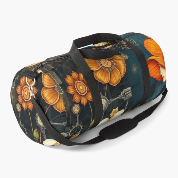 Item preview, Gustav Klimt inspired woman walking through a beautiful garden designed and sold by Vintage Designs +.