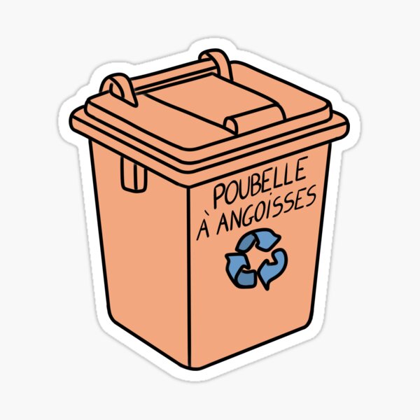 Item preview, Anxiety bin designed and sold by lapsydescouleurscachees.