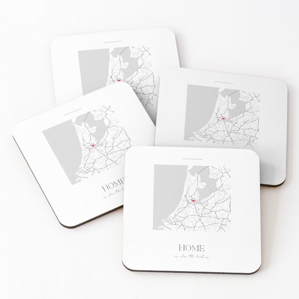 Item preview, Amsterdam, The Netherlands | Home Is Where The Heart Is | New Home Couples Valentines Home Decor |  designed and sold by Two Otters Co.