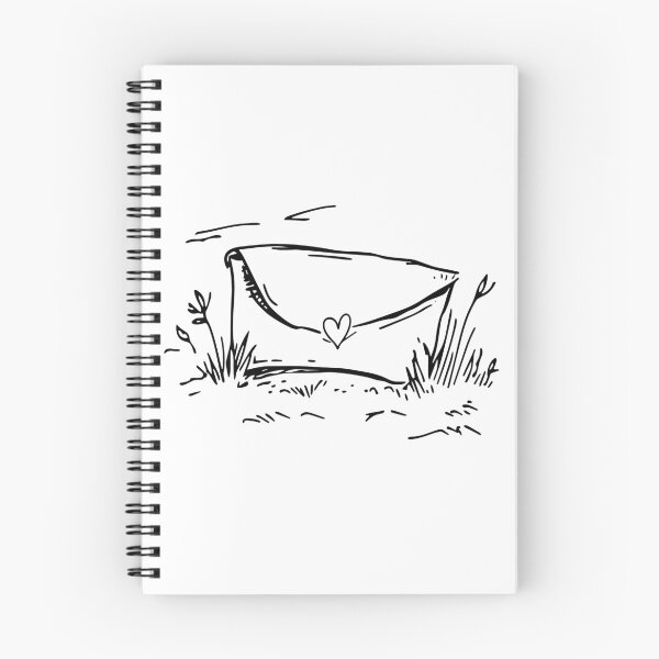 Item preview, Envelope with a heart in the grass designed and sold by KasiaRawska.