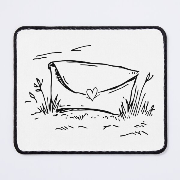 Item preview, Envelope with a heart in the grass designed and sold by KasiaRawska.