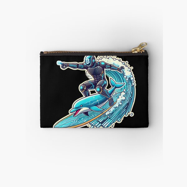 Item preview, Surfing the Crypto Bull Run designed and sold by pixelpulsenyc.