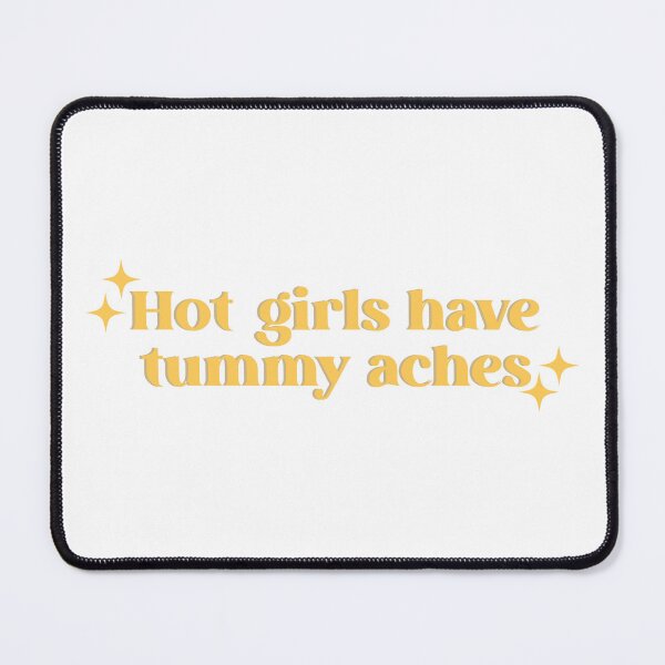Item preview, Hot Girls have tummy aches Yellow designed and sold by designing01Ar3.