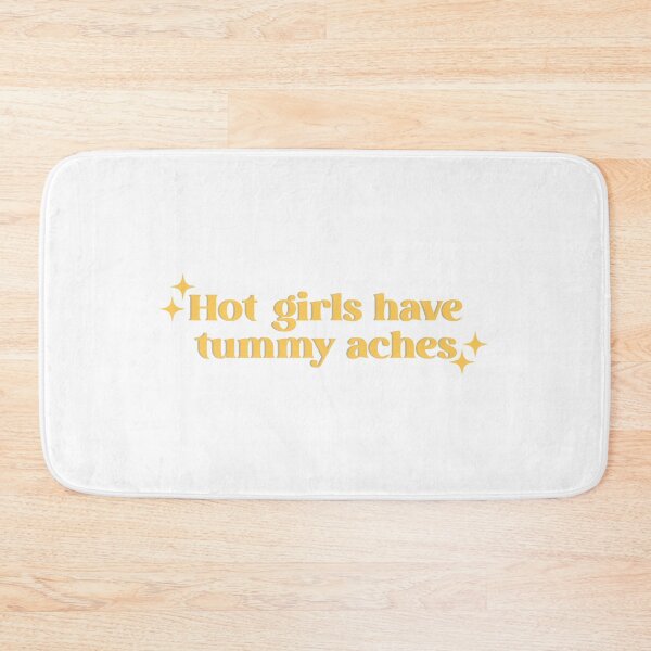 Item preview, Hot Girls have tummy aches Yellow designed and sold by designing01Ar3.