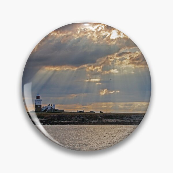 Item preview, Sunbeams Over Lighthouse At Coquet Island designed and sold by David Patterson.