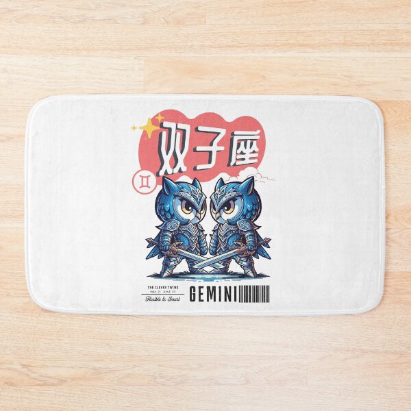 Item preview, Zodiac - Gemini The Clever Twins - Flexible and Smart designed and sold by 2ndSketch.