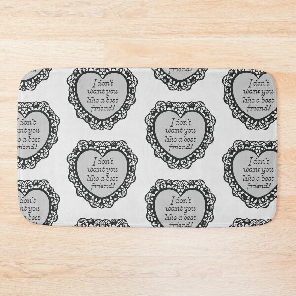 Item preview, 'Don't Want You Like a Best Friend' Valentine designed and sold by justswemothings.