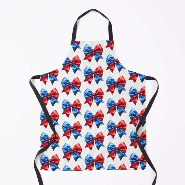 Item preview, coquette aesthetic red and blue satin bow designed and sold by DuskTillDown.