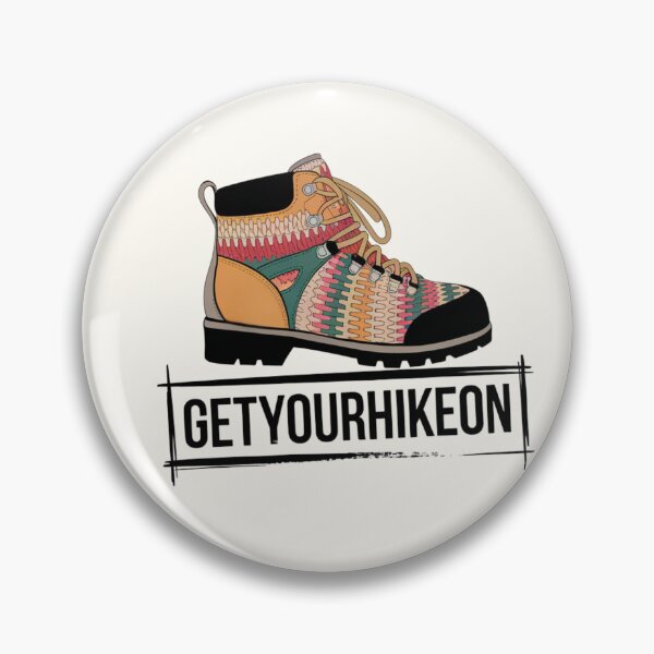 Item preview, Hiking. Hiking Boots. Crochet Art. Outdoors Adventure.  designed and sold by gloriamelrose.