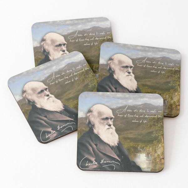 Item preview, Charles Darwin Vintage Design - Inspirational Quote from Scientist designed and sold by TuncGK.