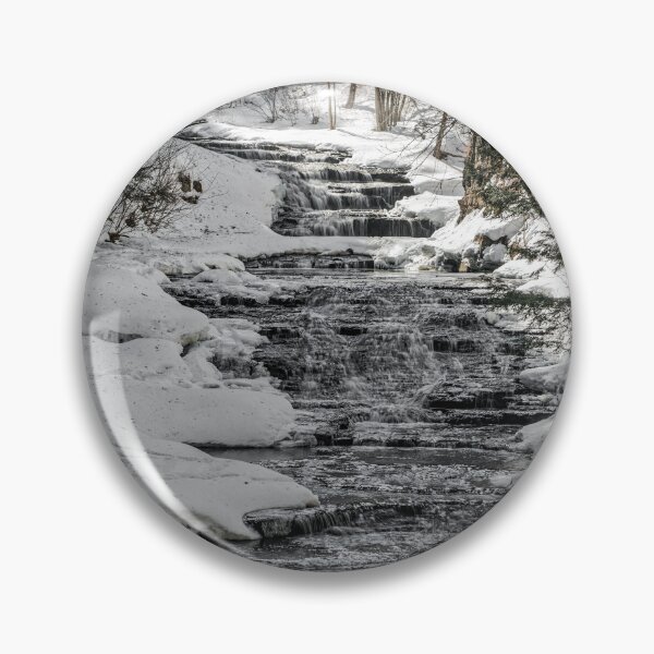 Item preview, Winter's cascading water at Huyck Preserve  designed and sold by Your search is over, it’s here! .