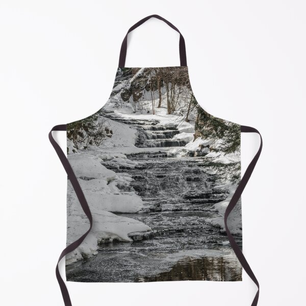 Item preview, Winter's cascading water at Huyck Preserve designed and sold by Your search is over, it’s here! .