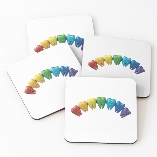 Item preview,  Smiling Rainbow Teeth – Colorful Dental Arch designed and sold by Sensepiphoria.