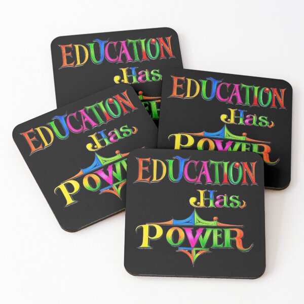 Item preview, Education has power Teacher designed and sold by Design_Your_Day.