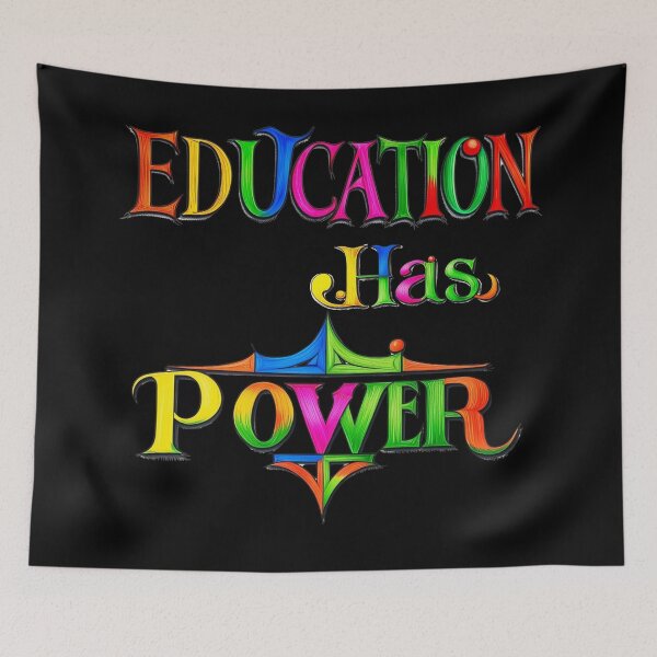 Item preview, Education has power Teacher designed and sold by Design_Your_Day.