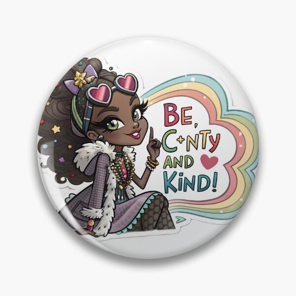 Item preview, Fierce, Fab & Kind! designed and sold by HoneyNutCrisis.