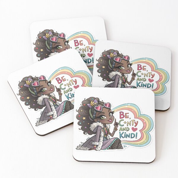 Item preview, Fierce, Fab & Kind! designed and sold by HoneyNutCrisis.