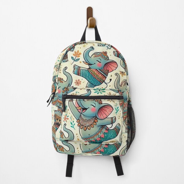 Item preview, Joyful Elephants in Motion designed and sold by GlassPenny.