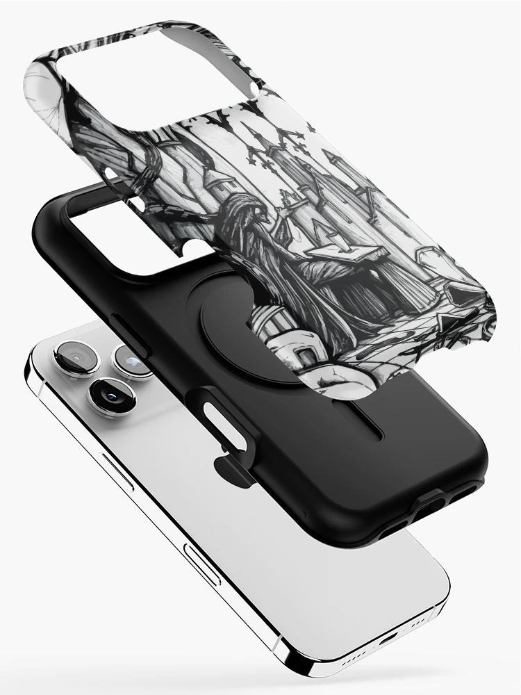 Thumbnail 2 of 4, iPhone Case, Gothic View designed and sold by Coloradodrawings.